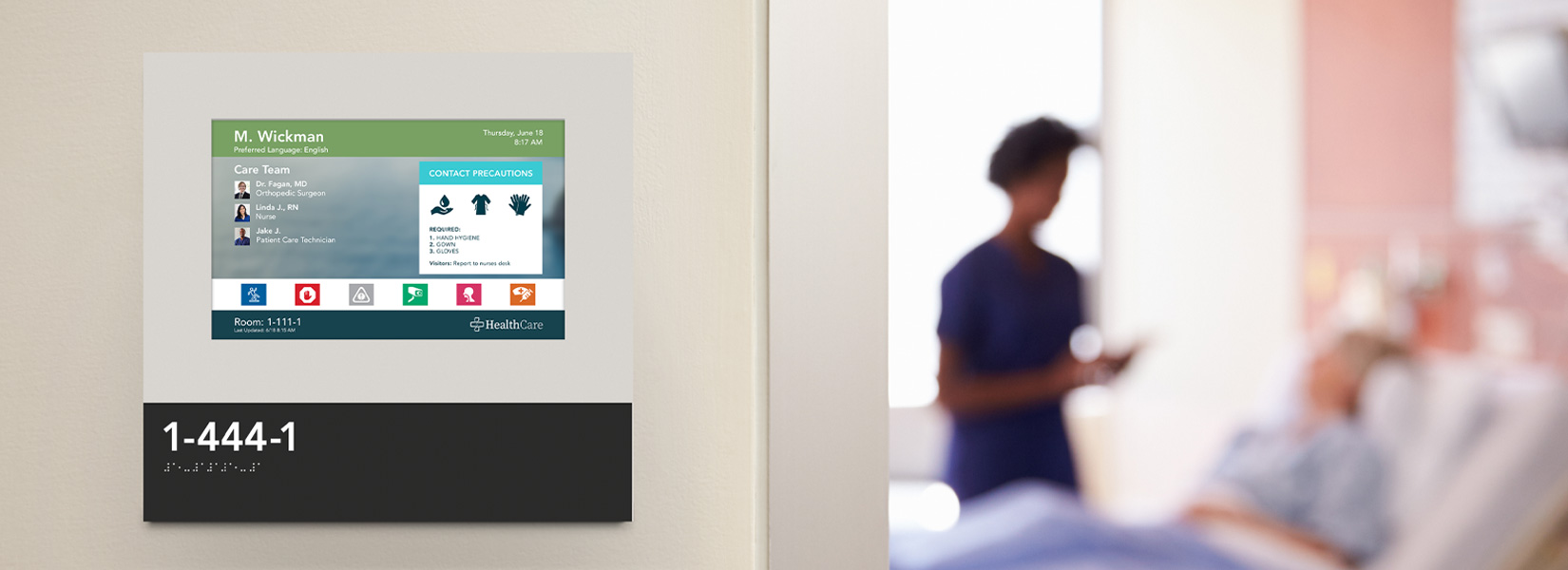 Digital Door Signs
