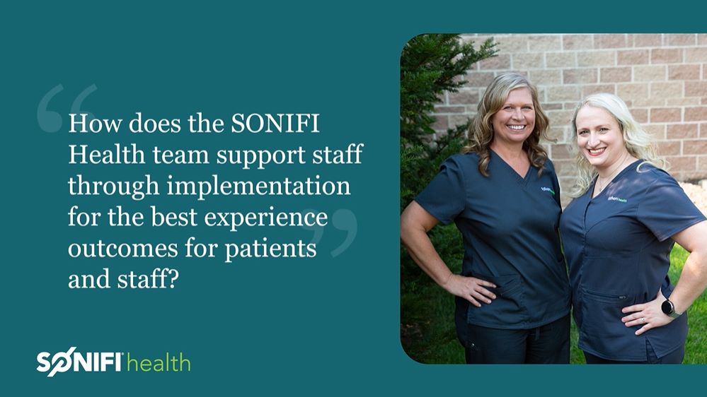 SONIFI Health nursing executives help clinical teams with implementations